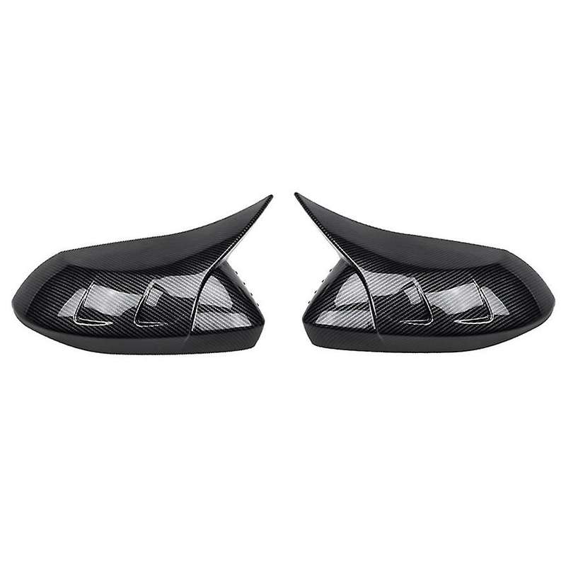 for 2019-2020 External Side Door Rear View Mirror Cover Molding Frame Trims Carbon Fiber Decoration