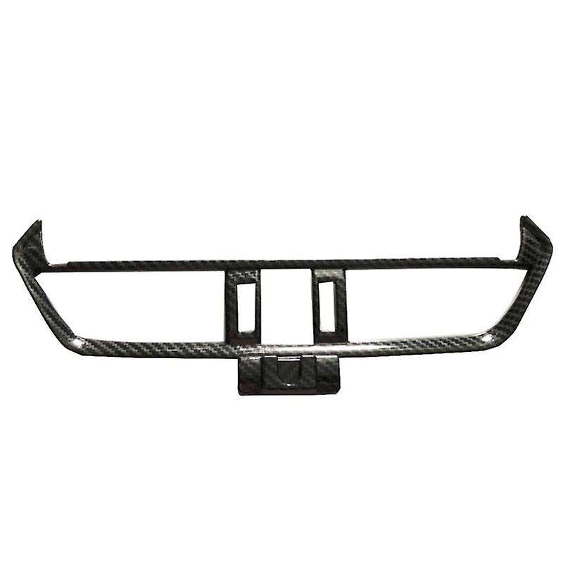 for 2019-2021 Car Central Control Middle Air Outlet Cover Trim Warning Light Frame Accessories, Carb