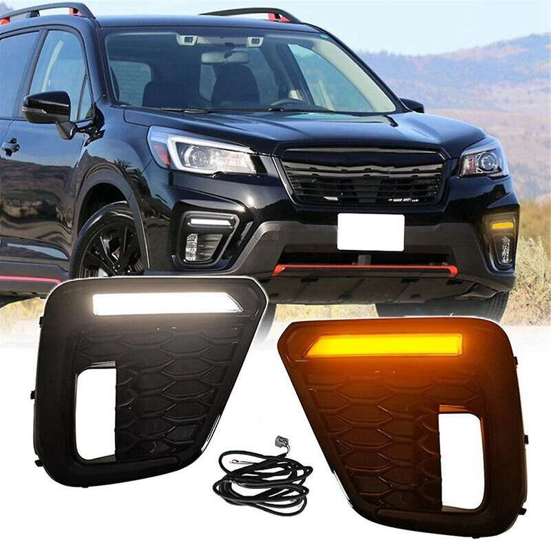 for 2019-2021 Car LED Daytime Running Light Turn Signal DRL LH RH