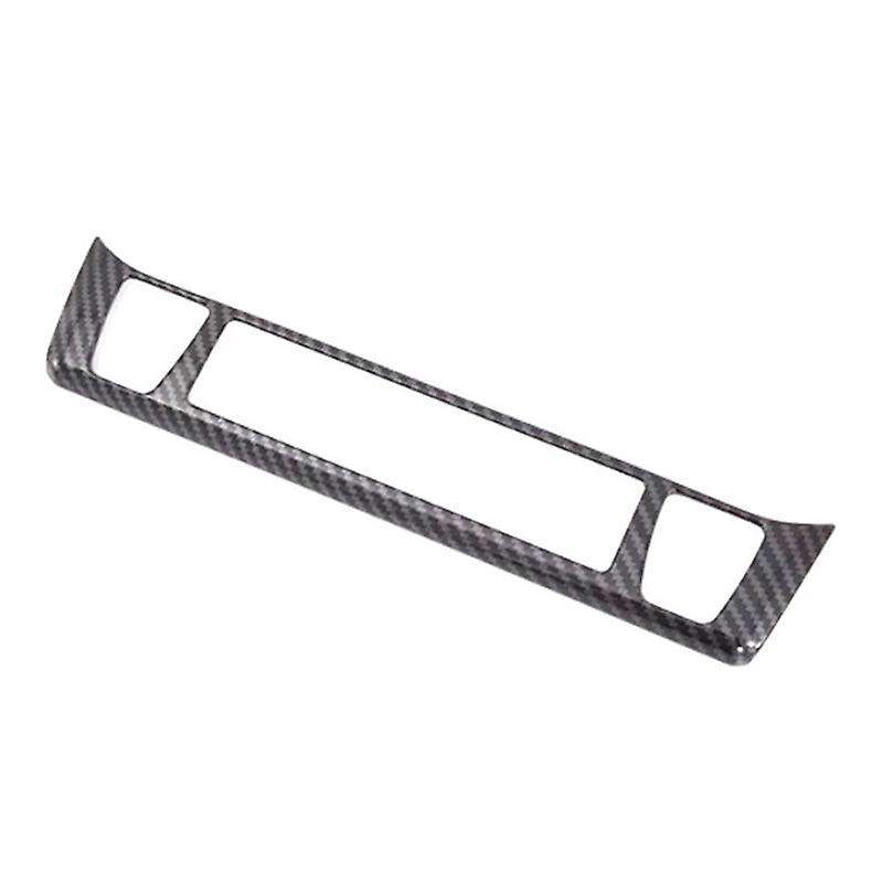 for 2019-2021 Car Seat Heating Button Decoration Frame Cover Trim Sticker Accessories, Carbon Fiber