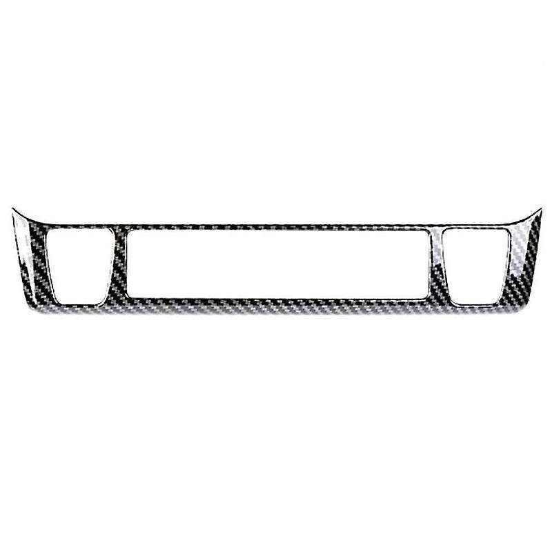 for 2019-2021 Car Seat Heating Button Decoration Frame Cover Trim Sticker Accessories, Carbon Fiber