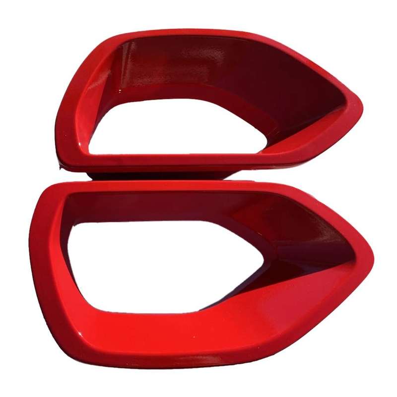 for 2019-2021 Charger PACK / -Air Grille Insert/Bezel Set 68417505AA 68417504AA Red