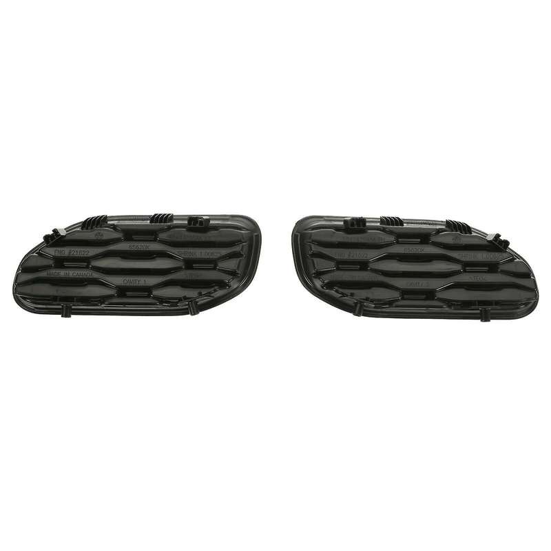 for 2019-2021 Ram 1500 DT 68414296AA Front Bumper Fog Lamp Grille Fog Light Cover Bezel Kit