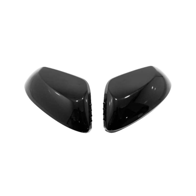 for 2019-2022 Glossy Black Side Door Rearview Mirror Cover Trim Cap