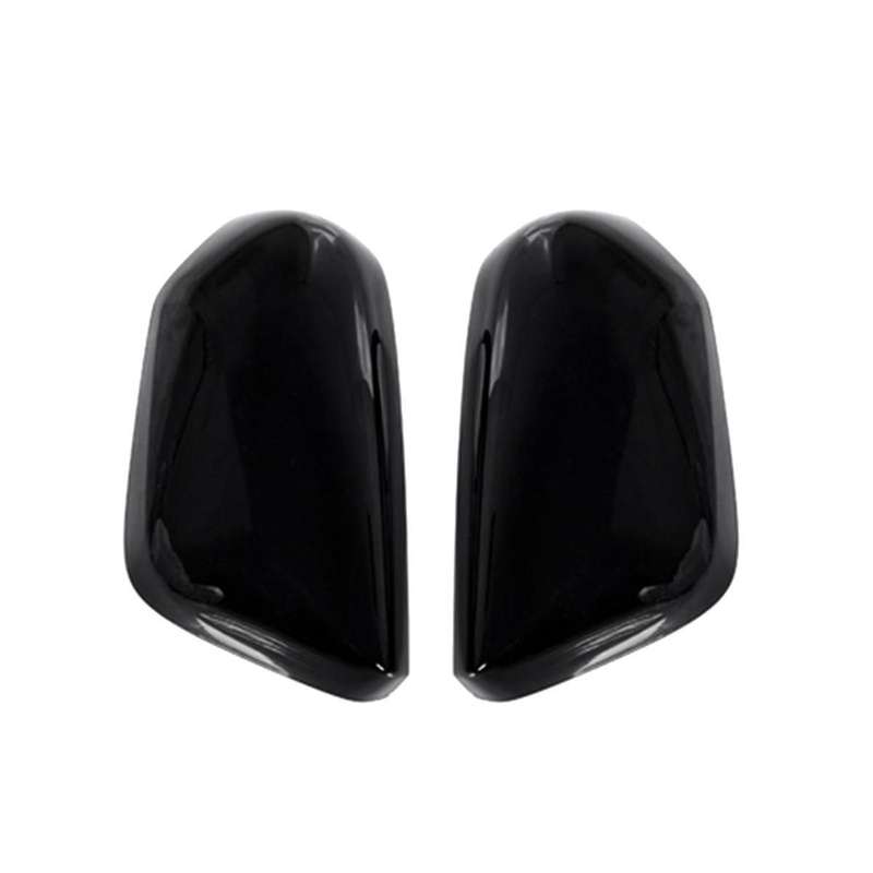 for 2019-2022 Glossy Black Side Door Rearview Mirror Cover Trim Cap