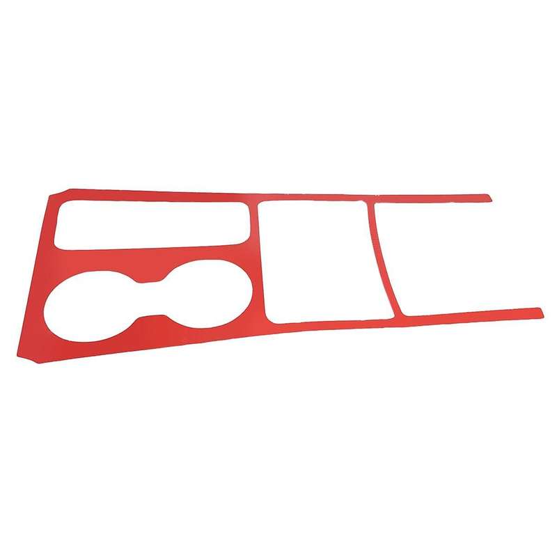 for 2019-2023 Car Interior Gear Panel Cup Holder Surrounded Trim Set Trim Sticker Decoration