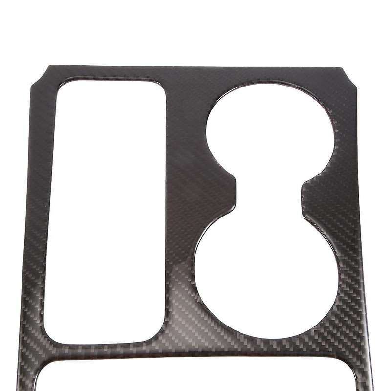 for 2019-2023 Car Interior Gear Panel Cup Holder Surrounded Trim Set Trim Sticker Decoration