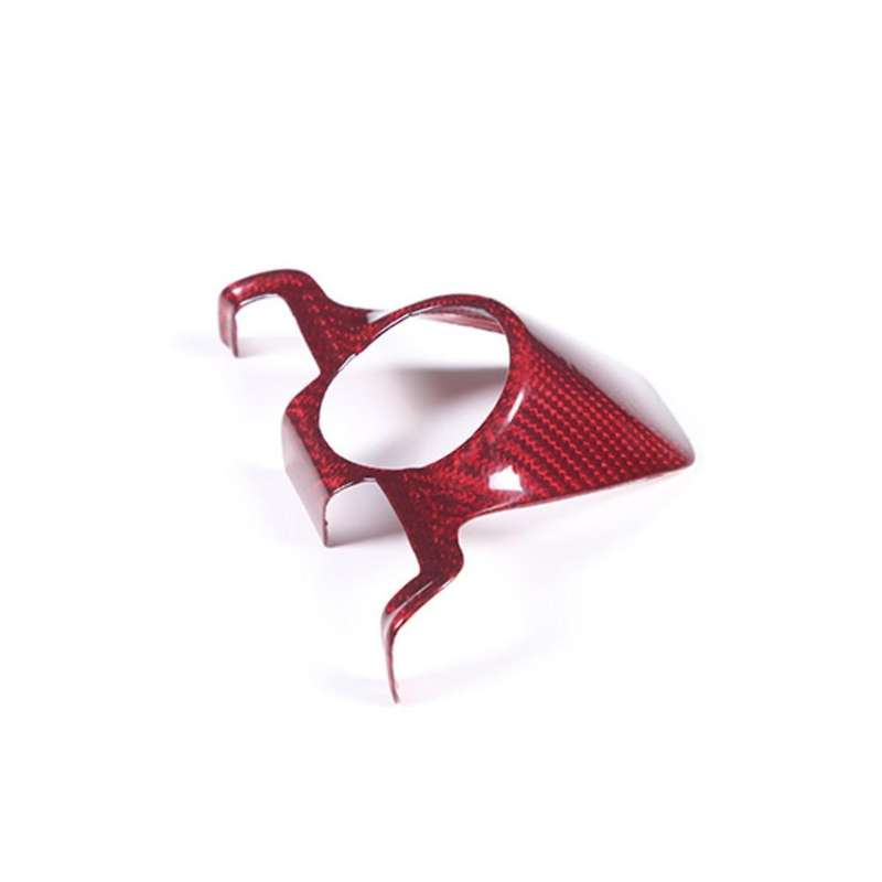 for 2019-2022 Dry Carbon Fiber Car Headlight Switch Decorative Frame Sticker Interior Accessories ,R