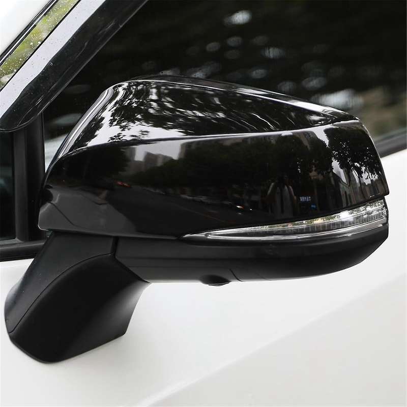 for 2019-2024 Exterior Side Rearview Mirror Cover Door Side Moulding Trim ,gloss Black