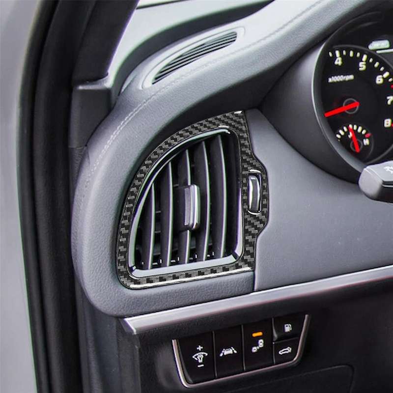 for 2019-2023 Dashboard Both Side Air Outlet Trim Cover Car Interior Decoration Accessories Sticker