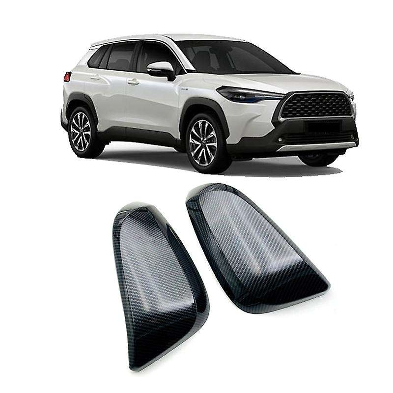 for 2020 2021 Car Rearview mirror cover trim ABS carbon fibre Side Turn Signal Mirror Cover Forming
