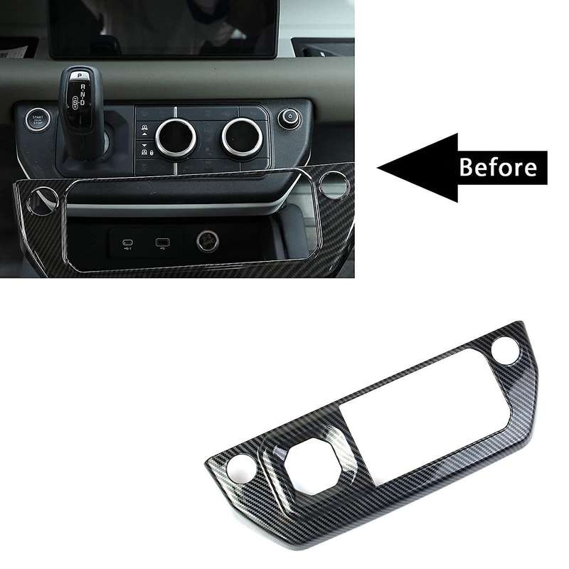for 2020 2021 Center Control Air Conditioning Button Cover Trim Gear Shift Panel Frame Accessories