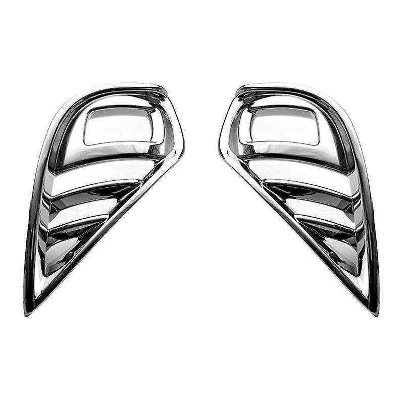 for 2020 2021 ABS Chrome Front Fog Light Lamp Cover Trim Foglight Bezel Decoration Frame