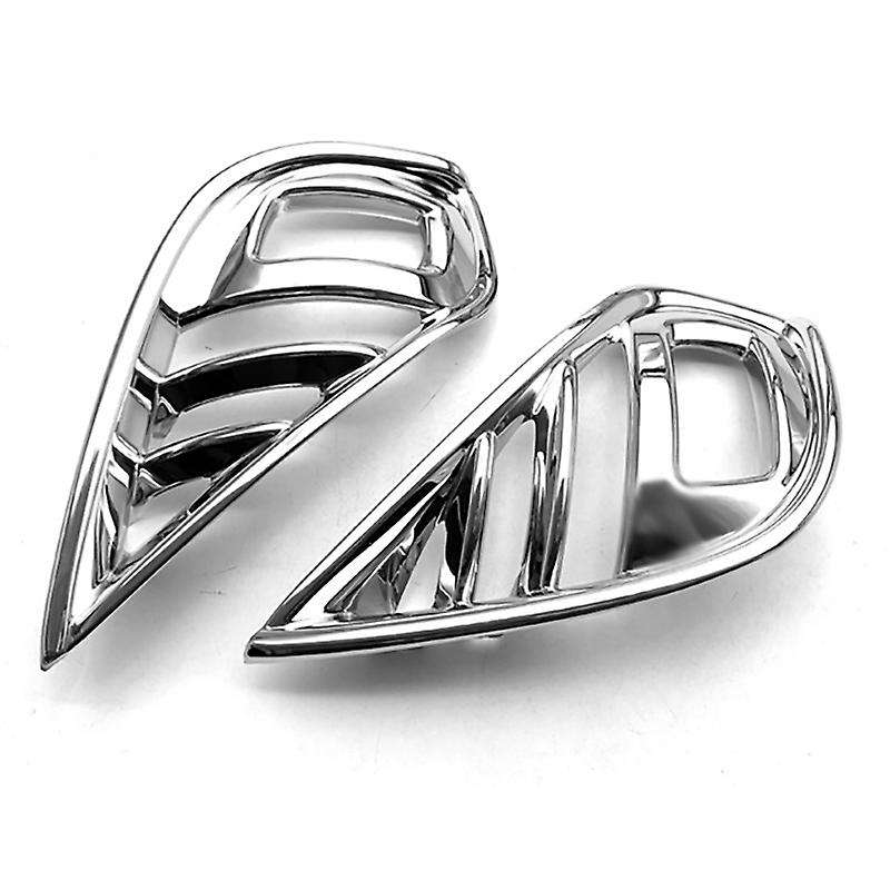 for 2020 2021 ABS Chrome Front Fog Light Lamp Cover Trim Foglight Bezel Decoration Frame