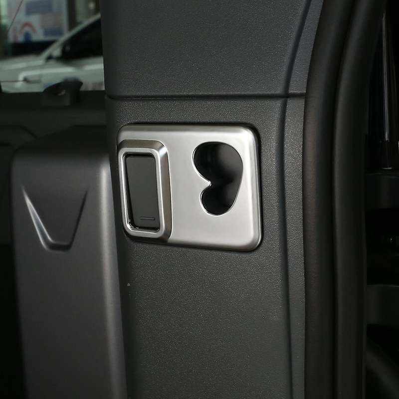 for 2020 ABS Rear Trunk Hook Up Cover Trim Car Interior Accessories 2Pcs/Set