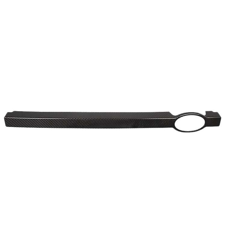 for 2020-2022 Car Front Grille Trim Rod,Logo Decoration Pole Carbon Fiber Pattern ABS