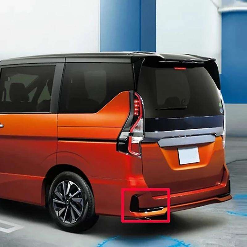 for 2020+ Car Accessories Abs Chrome Rear Reflector Fog Light Lamp Cover Trim Bezel Frame Styling Ga
