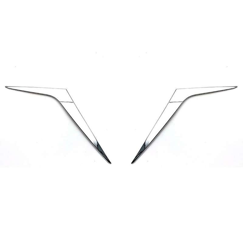 for 2020+ Car Accessories ABS Chrome Trim Tail Light Rear Back Frame Lamp Cover Molding