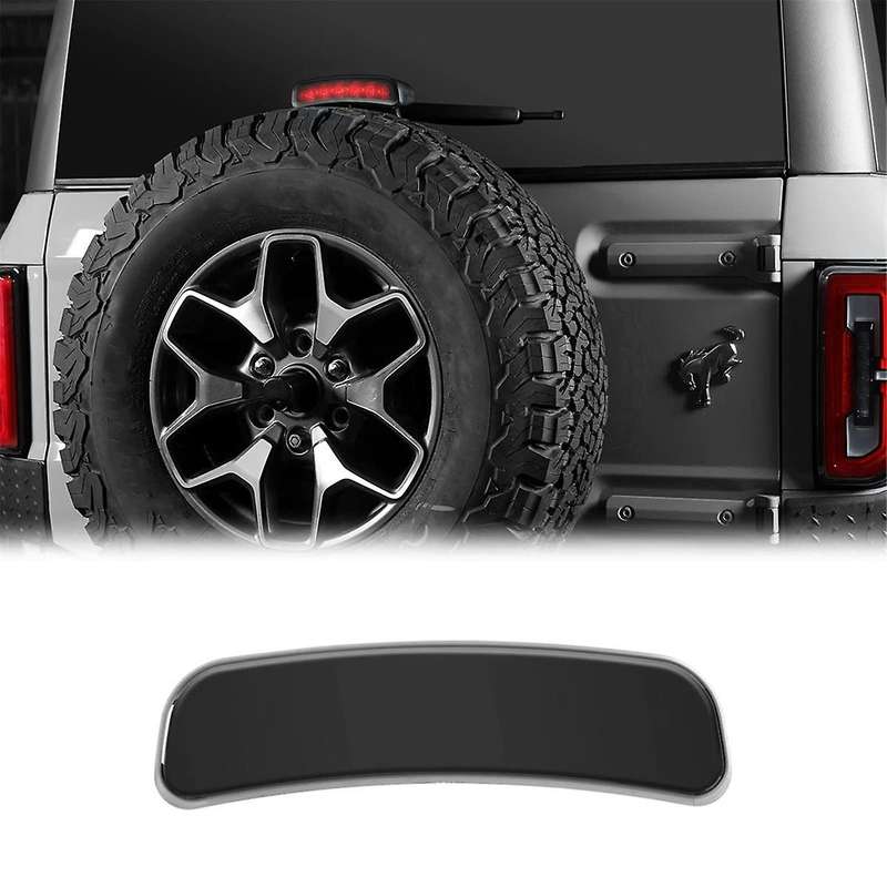 for 2021 2022 2023 3rd Brake Light Cover, Third High Mount Stop Light Cover Accessories, Smoke Blac