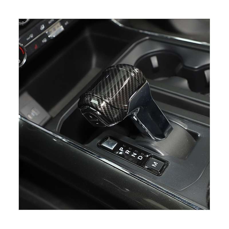 for 2021 2022 2023 Car Center Console Gear Head Shift Knob Cover Trim Interior Accessories - Abs Ca