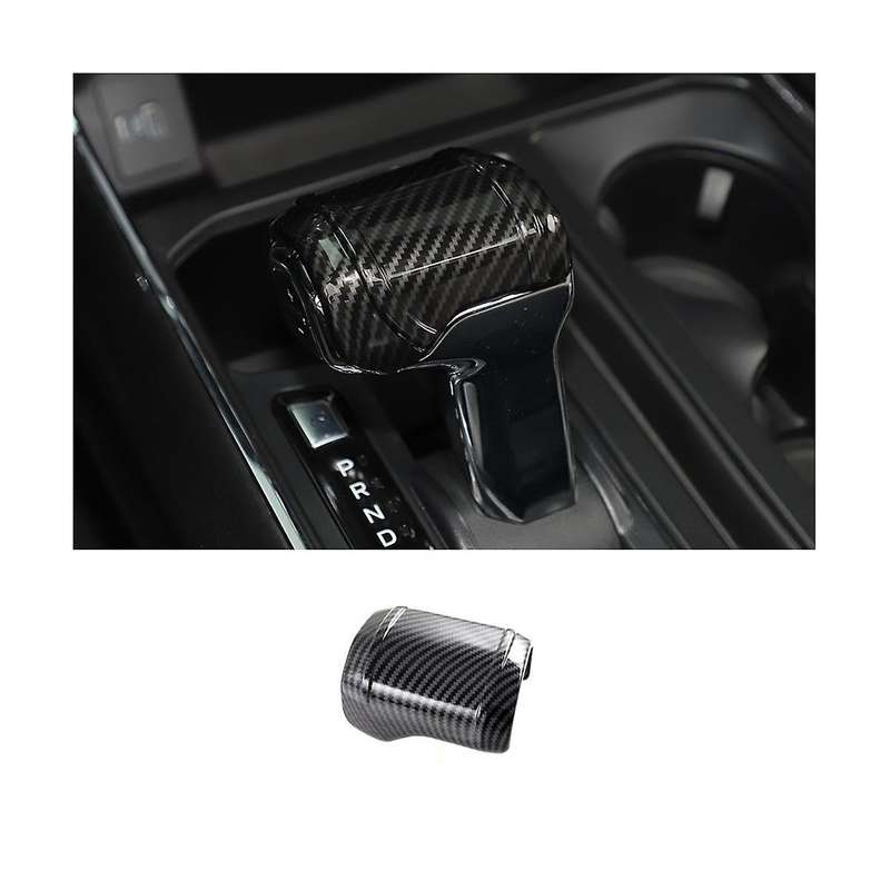 for 2021 2022 2023 Car Center Console Gear Head Shift Knob Cover Trim Interior Accessories - Abs Ca