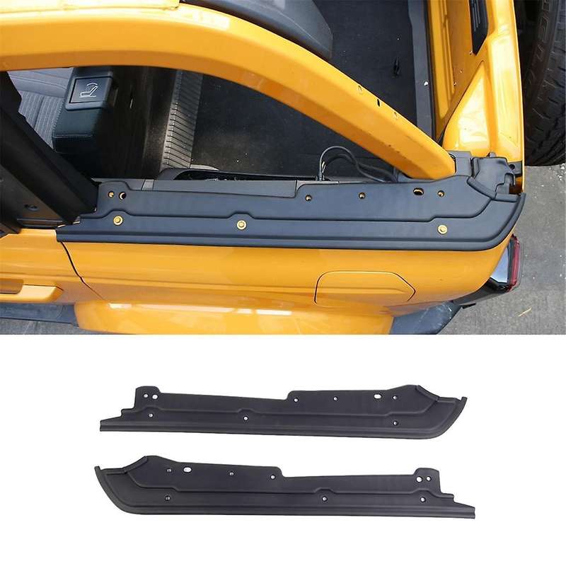 for 2021 2022 2023 2024 4 Door Car Rear Body Tub Rail Protector Armor Cargo Shelf Side Cover Access