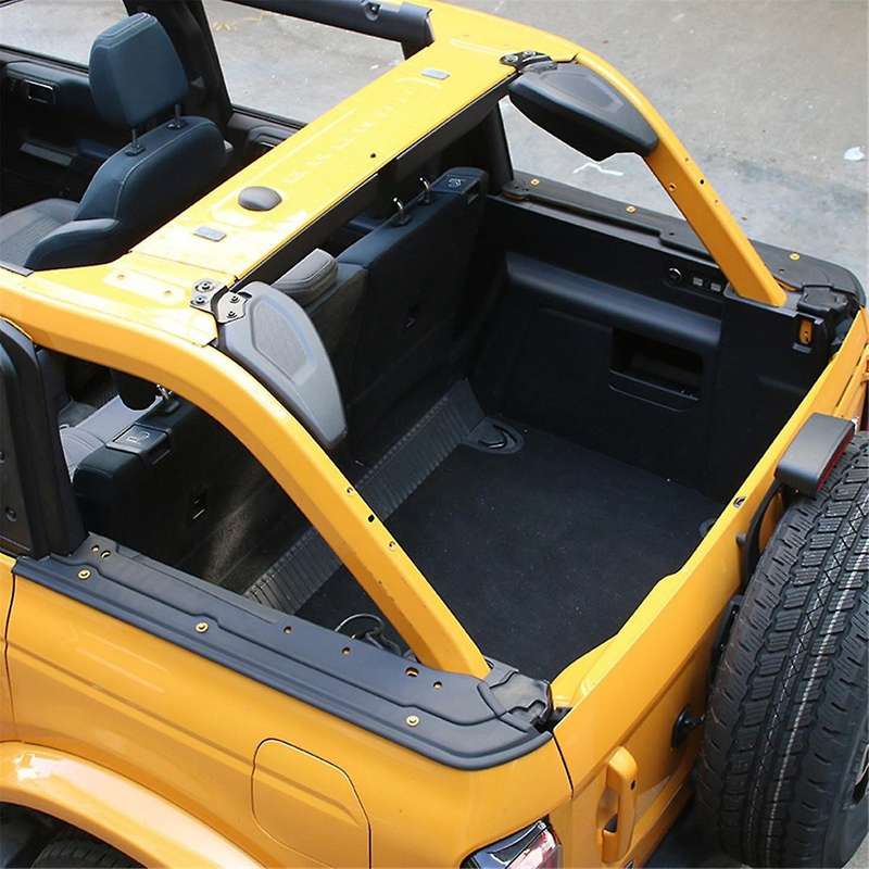 for 2021 2022 2023 2024 4 Door Car Rear Body Tub Rail Protector Armor Cargo Shelf Side Cover Access