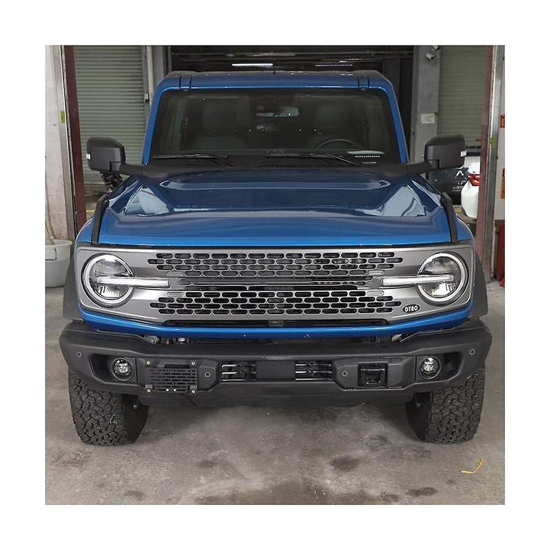 for 2021 2022 2023 Front License Plate Holder Frame Mount Accessories (for Capable Steel Bumper)