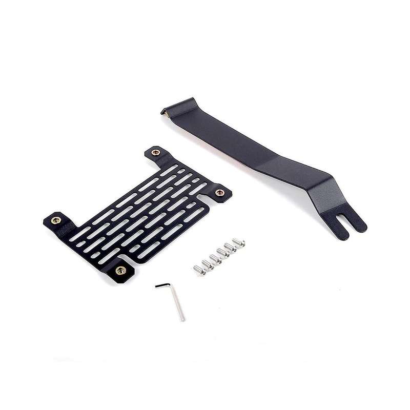 for 2021 2022 2023 Front License Plate Holder Frame Mount Accessories (for Capable Steel Bumper)