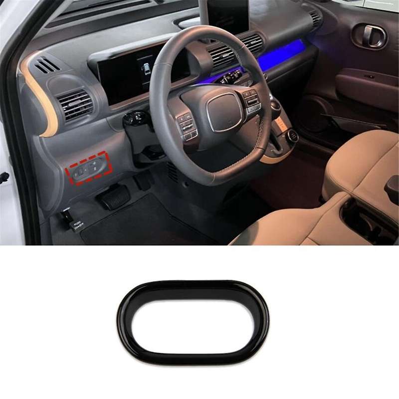 for 2021 2022 2023 Center Console Headlight Switch Control Cover Trim Interior Accessories