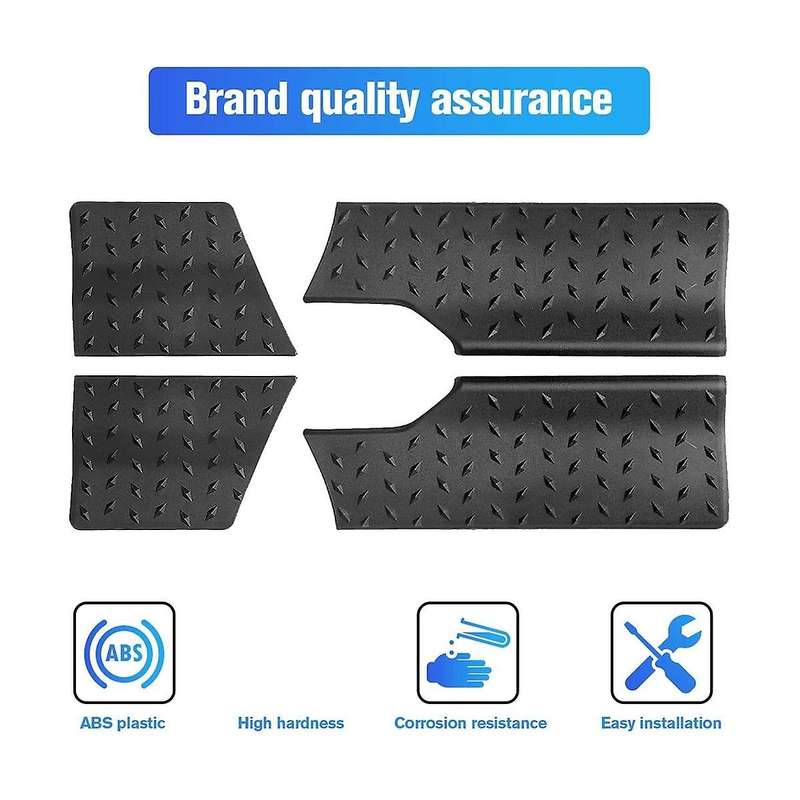 for 2021 2022 2023 Cowl Body Armor Side Corner Guard Cover Accessories Corner Guard Trim .4pcs Blac