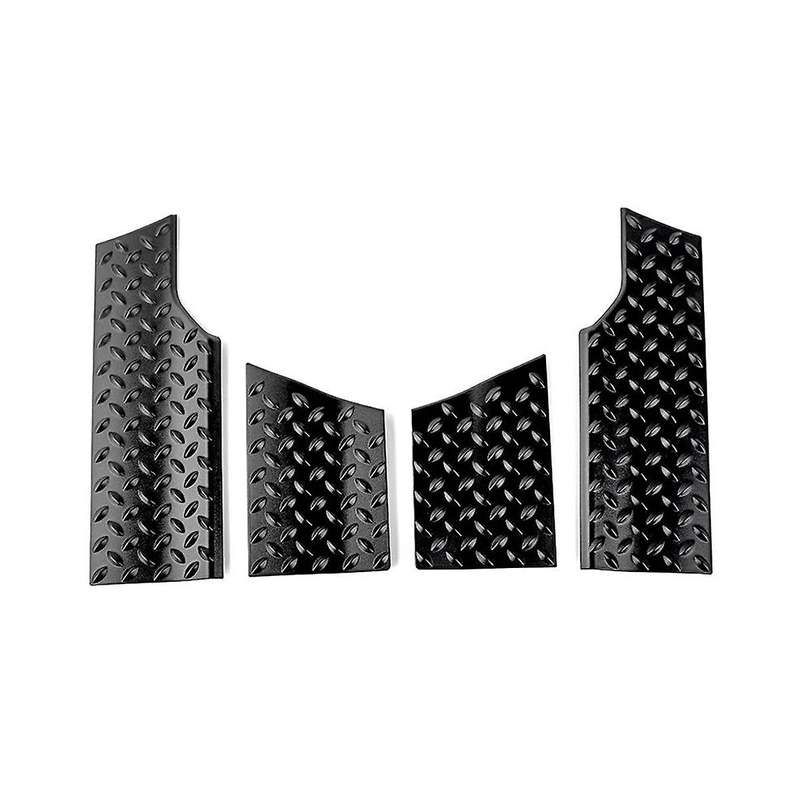 for 2021 2022 2023 Cowl Body Armor Side Corner Guard Cover Accessories Corner Guard Trim .4pcs Blac