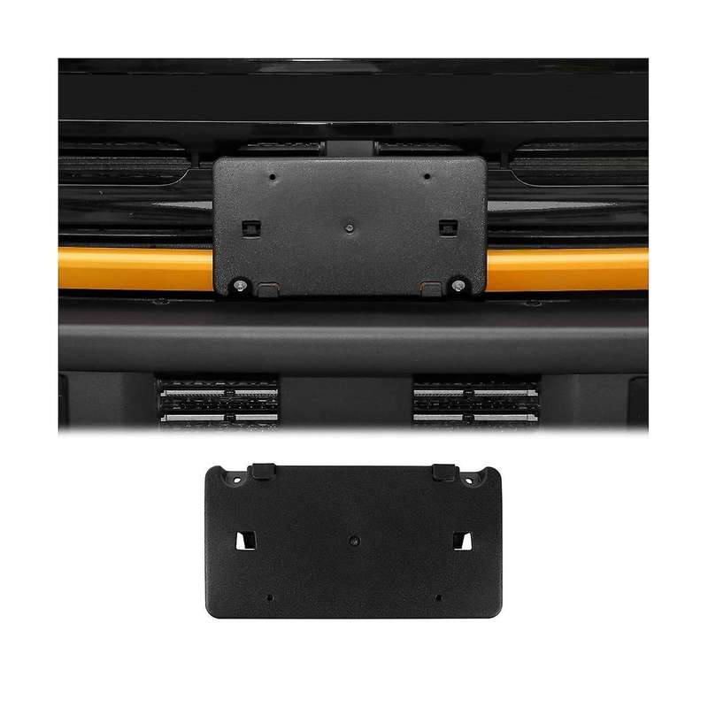 for 2021 2022 2023 Front License Plate Frame Mounting Holder Cover Bracket Accessories