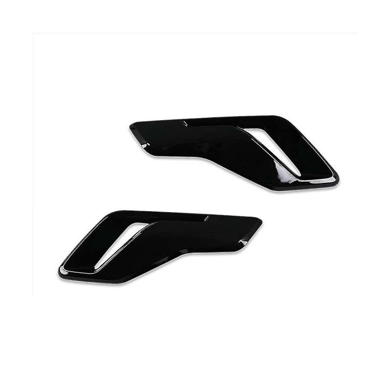 for 2021 2022 2023 Side Outlet Cover Trim Decorative Sticker Car Accessories - Black