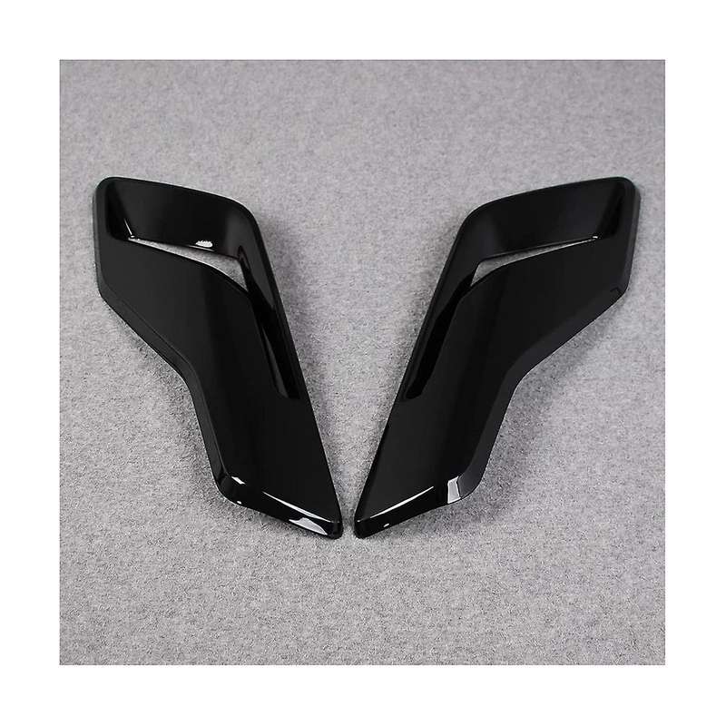 for 2021 2022 2023 Side Outlet Cover Trim Decorative Sticker Car Accessories - Black