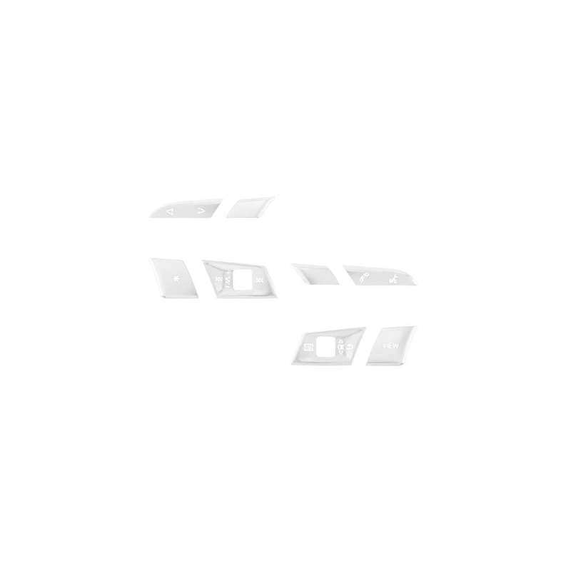 for 2021 A3 A4 A5 Tuning Steering Wheel Button Stickers Steering Wheel Frame Decoration Sequins Sil