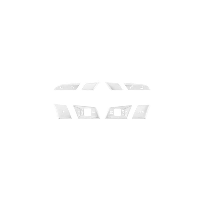for 2021 A3 A4 A5 Tuning Steering Wheel Button Stickers Steering Wheel Frame Decoration Sequins Sil