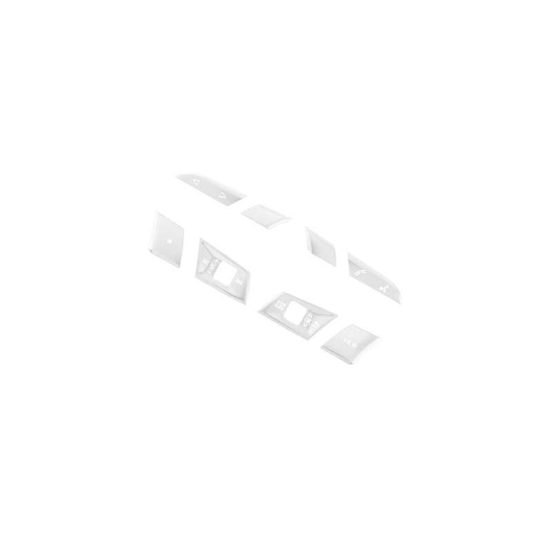 for 2021 A3 A4 A5 Tuning Steering Wheel Button Stickers Steering Wheel Frame Decoration Sequins Sil