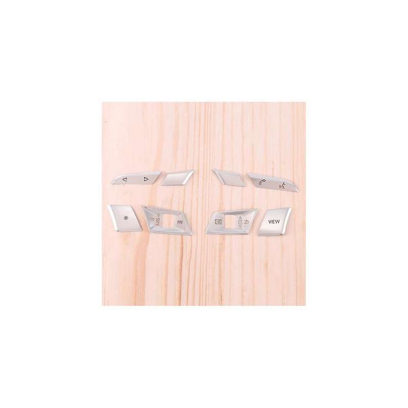 for 2021 A3 A4 A5 Tuning Steering Wheel Button Stickers Steering Wheel Frame Decoration Sequins Sil