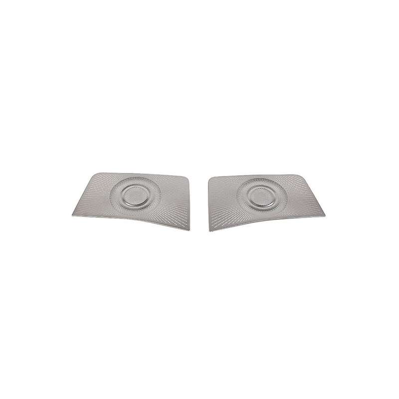 for 2021-2023 Car Front A Pillar Audio Horn Speaker Cover Sticker Trim Accessories ,Stainless Steel