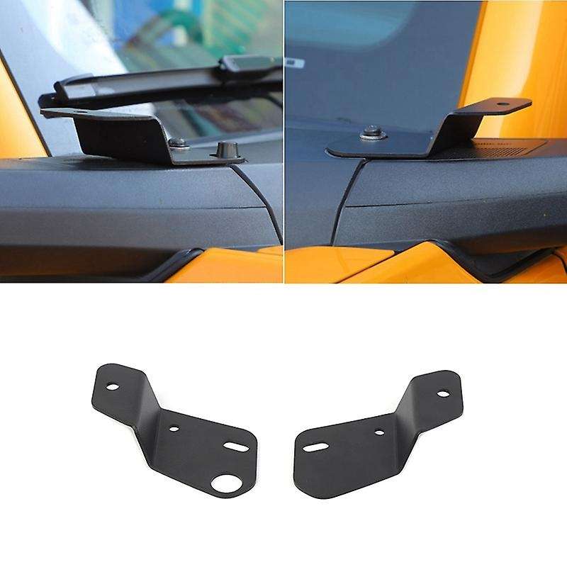 for 2021-2023 A Pillar Light Mount Led Ditch Light Mounting Bracket Cowl Light Mounts Pods Light Mou