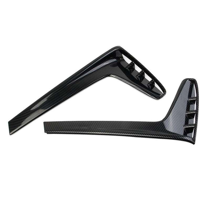 for 2021-2023 Passport 2022-2023 Front Fog Lamp Grille Vent Trim Cover Trim Carbon Fiber