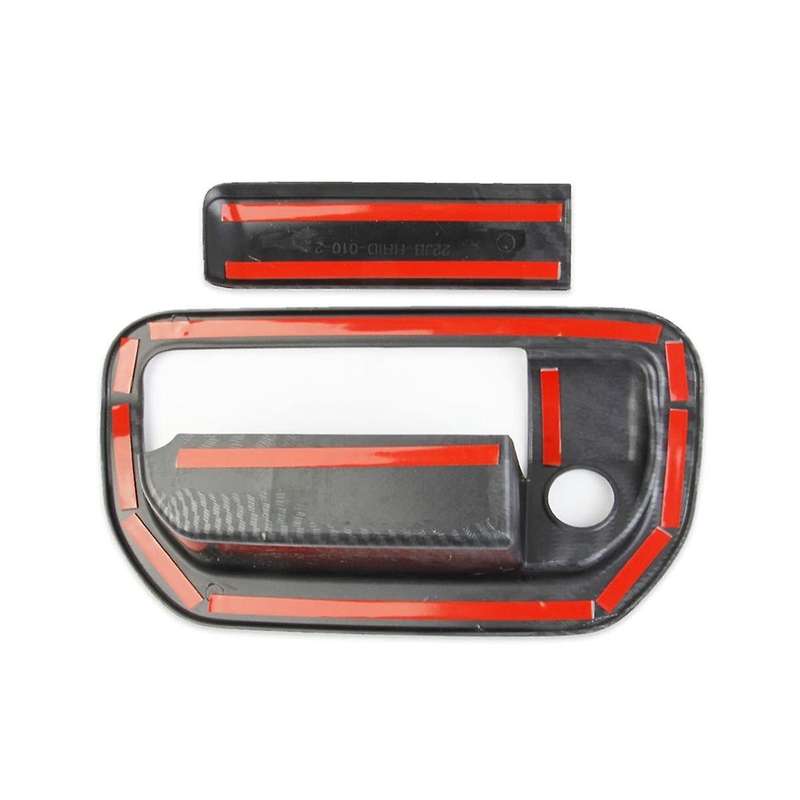 for 2021-2023 Pilot Trunk Rear Door Handle Trim Cover Carbon Fiber Accessories