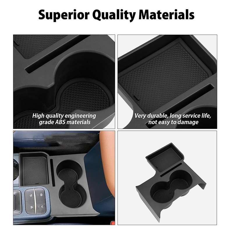 for 2022 2023 2024 Car Central Control Organizer Cup Holder Insert Storage Box Accessories