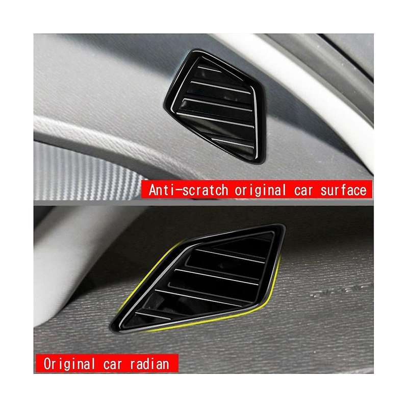 for 2022 2023 Bright Black Front Dashboard Cover Sticker Rhd