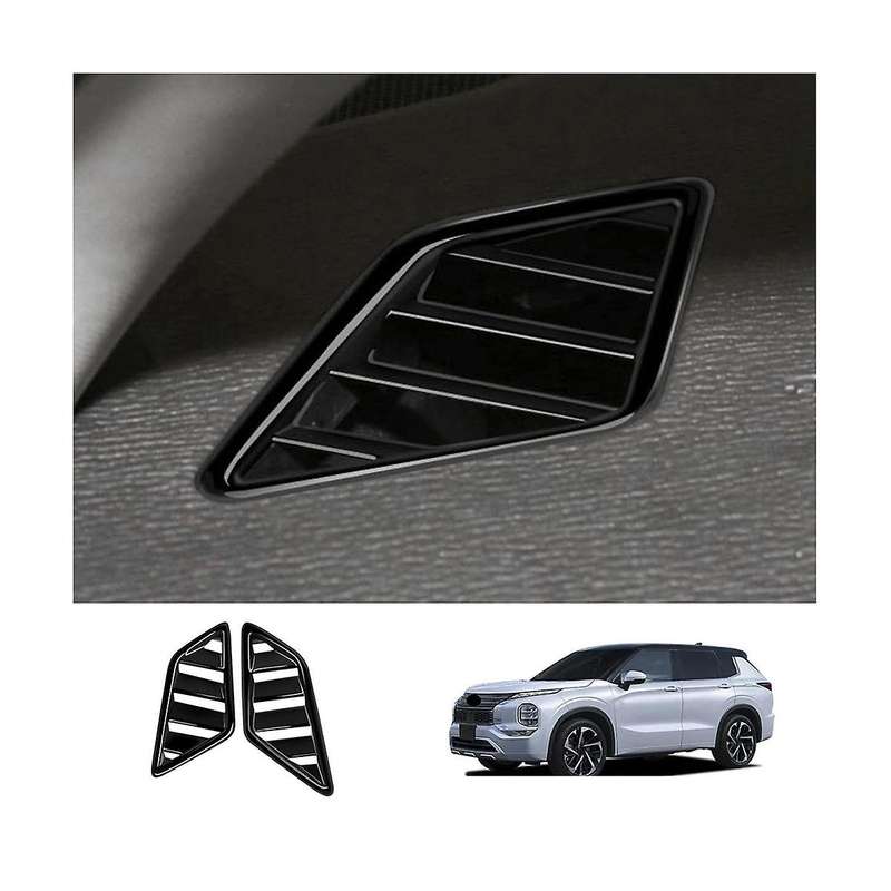 for 2022 2023 Bright Black Front Dashboard Cover Sticker Rhd