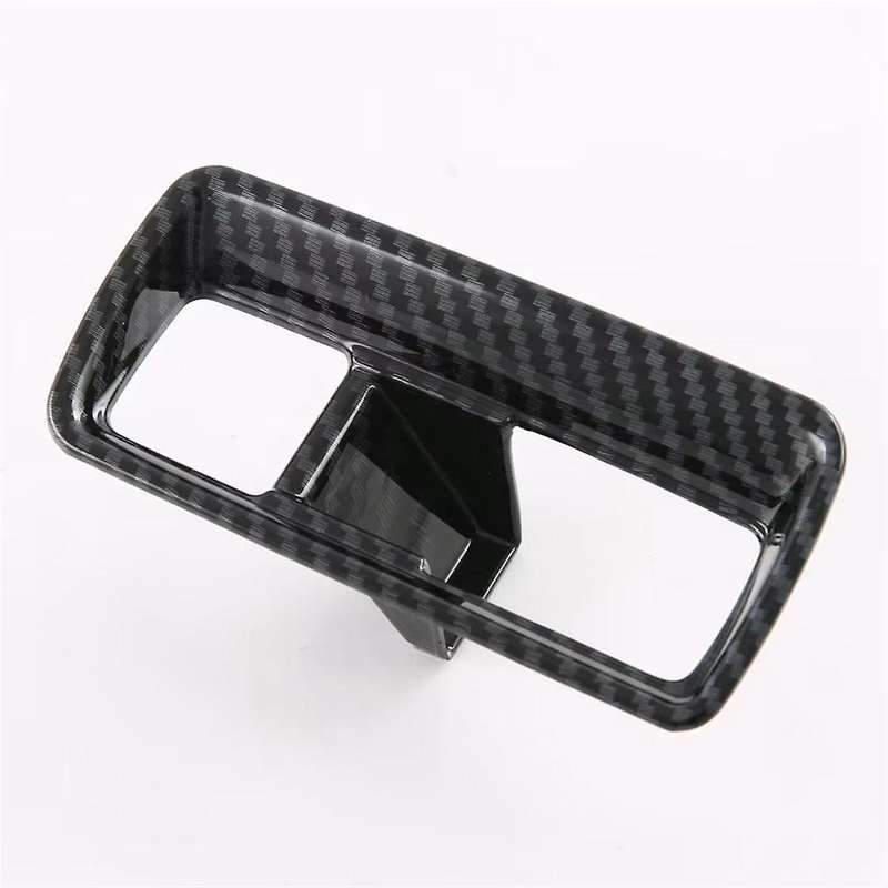 for 2022 2023 Car Electronic Handbrake Switch Button Cover Trim Sticker Accessories ABS Carbon Fiber