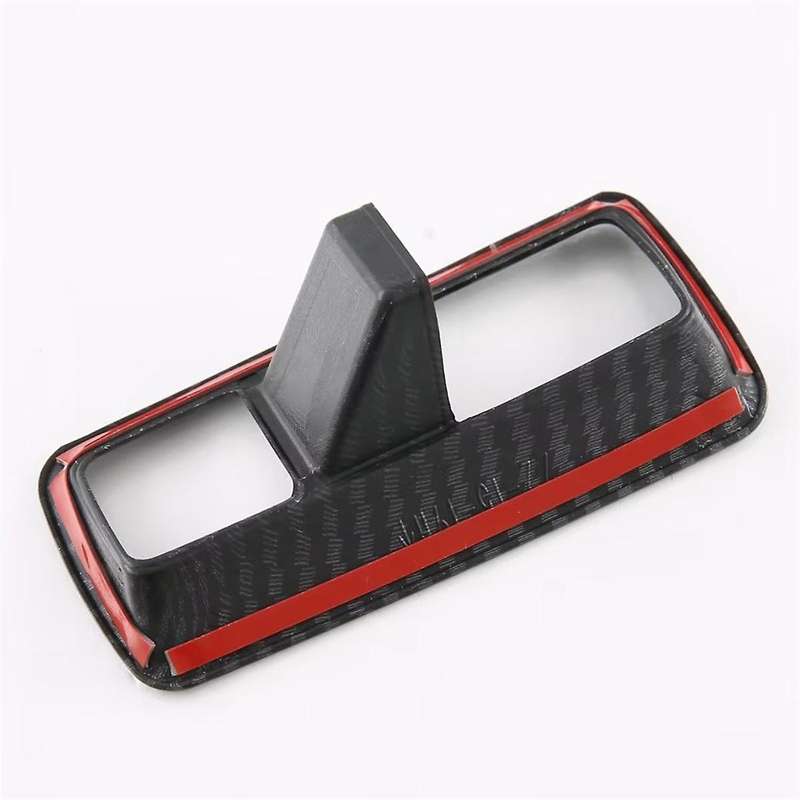 for 2022 2023 Car Electronic Handbrake Switch Button Cover Trim Sticker Accessories ABS Carbon Fiber