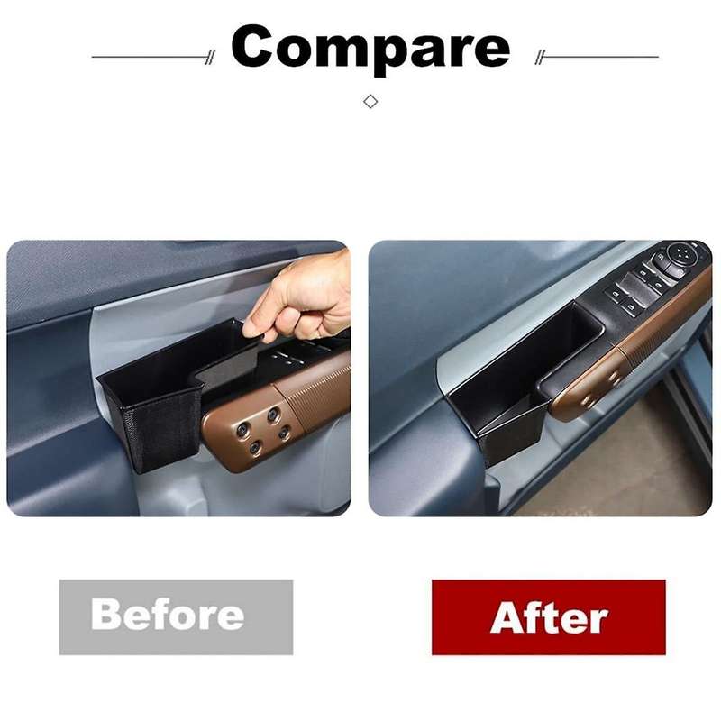 for 2022 2023 Door Side Storage Box - Armrest Container Door Organizer Handle Pocket Insert (front