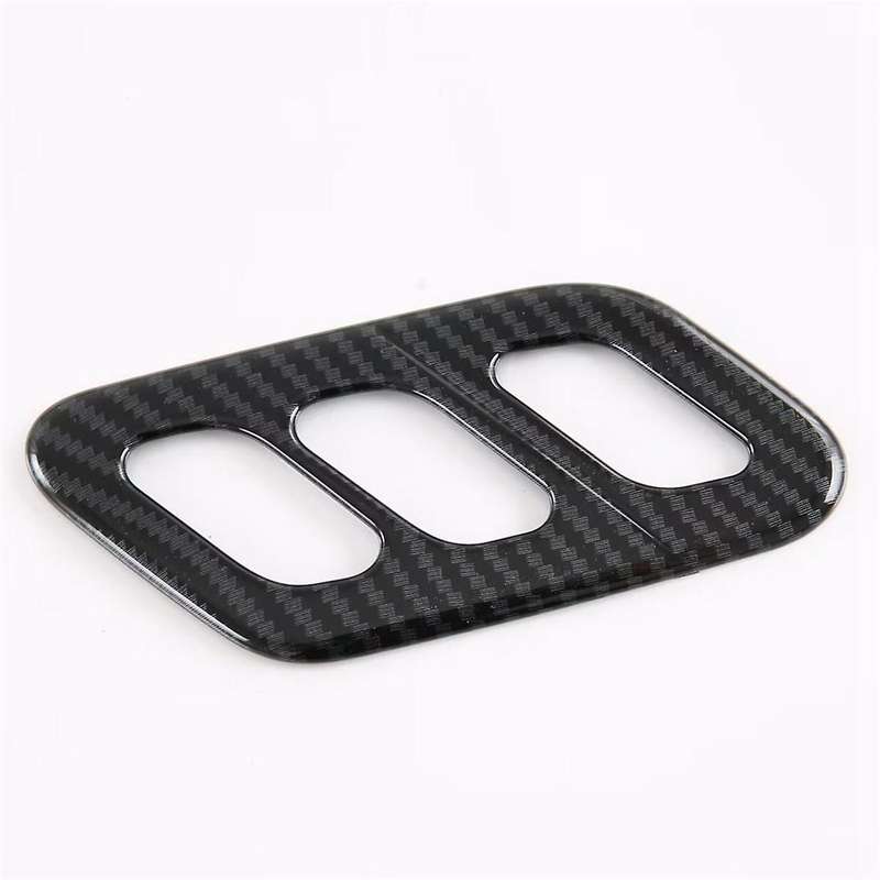 for 2022 2023 Car Seat Adjustment Switch Button Panel Cover Trim Sticker Accessories ABS Carbon Fibe